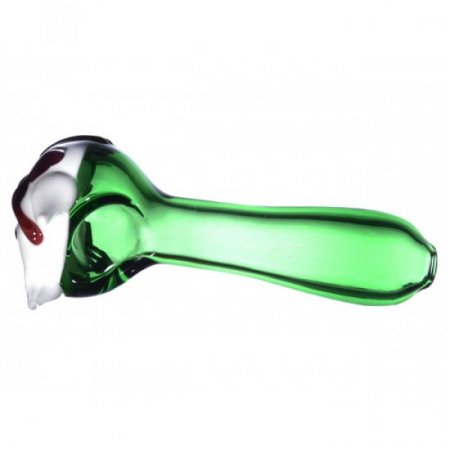 3" Happy Kitty - Clear Green tail New