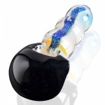 5" Dichro Bubbled Hand Pipe New