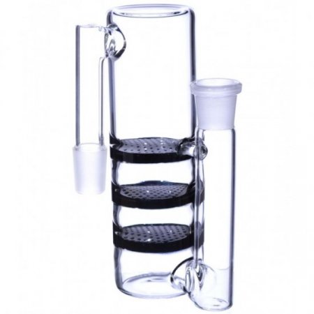 Triple Honeycomb AshCatcher - 19mm - Black New