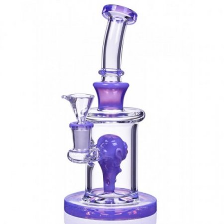 Chewbacca - 8" Cylinder Base Alien Perc Bong - Pink New