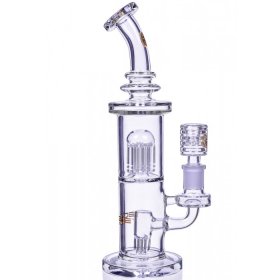 The King's Pipe - Bougie? Glass - 11" Tree Perc Bong New