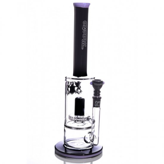 13\" Macro Water Pipe with Domed Circ Perc - Purple - Drastic Price Reduction !!! New