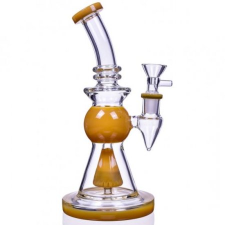 Smoke Launcher - 9" Mushroom Percolator Bong New