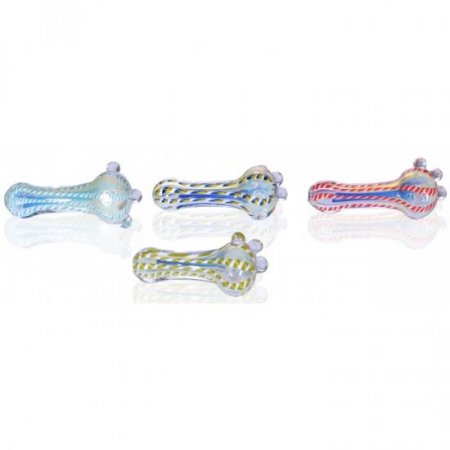 3" Fumed Dichro Hand Pipe - Assorted Colors. New