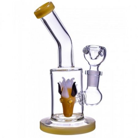 Jolteon Flower Bong - Tilted neck New