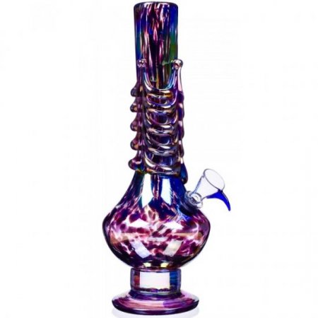 Smokeformer - 11" Iridescent Chameleon Wire Wrap Bong New