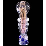 3.5" Golden Fumed Chillum With bubble stocks New