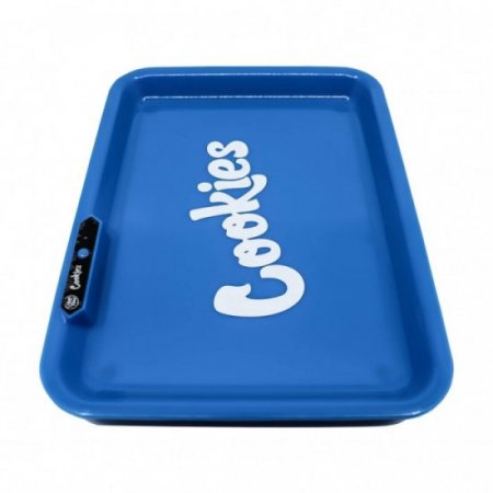 GLOWTRAY X COOKIES LED ROLLING TRAY - BLUE New