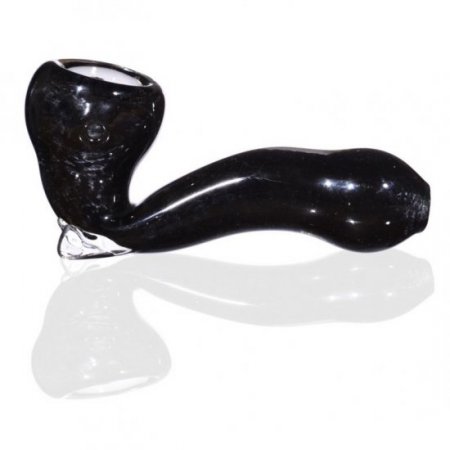 3" Sherlock Pipe - Black New