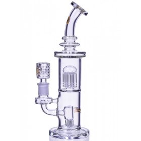 The King's Pipe - Bougie? Glass - 11" Tree Perc Bong New