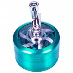 The Cutter - Hand Cranked Three Piece Grinder - 50mm - Green New