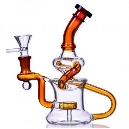 Kingda Ka - 8' 4 Arm Recycler Dab Rig New