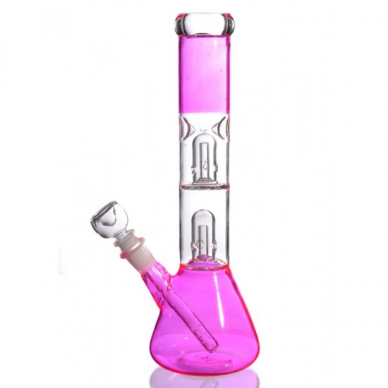 12\" Double Percolator - Pink New