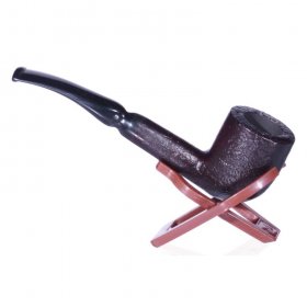 5.5" Italian Wooden Pipe - Spotted Balck New