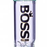 Boss Glass - 16" Single Chamber Bong 5MM Thick & Heavy - Winter Green New