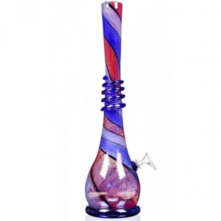 Hot Salsa - 17" Drip Designed Long Neck Bottled Tobacco Bong Water Pipe New