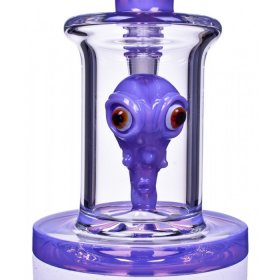 Chewbacca - 8" Cylinder Base Alien Perc Bong - Purple New