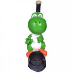 6" Character wooden pipes - Yoshi New
