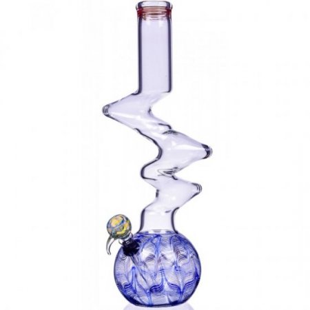 Smoke Curves - 15" Triple Zong Bong New