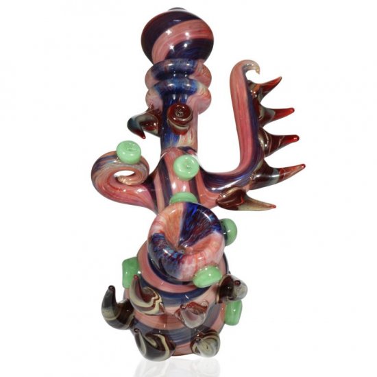 The Beast - 7\" Horned Heady Hammer Bubbler New