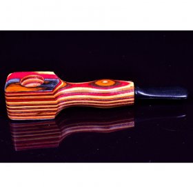 4" Colorful Wooden Pipe and Made With Quality wood New