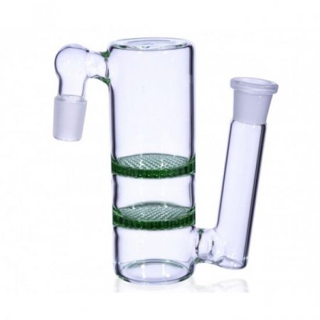 Double Honeycomb Ashcatcher - 19mm - Green New