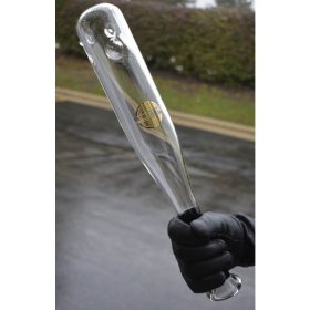 Giant Baseball Bat Glass Hand Pipe: 18" Jumbo Size Decorative smoker's Heaven Pipe New