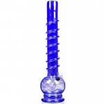 Burj Khalifa - 18" Long Neck Flower Vase Water Pipe - Color Wave New