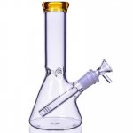 The Fuji - 8" Beaker Base Bong - Assorted Colors New