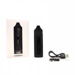 White Rhino Hylo Digital Personal Dry Herb Convection Vaporizer Kit - Black New