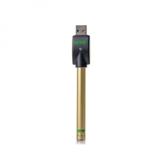 OOZE SLIM TOUCHLESS 280mAh BATTERY WITH USB CHARGER - Gold New