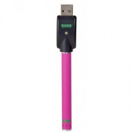 OOZE SLIM TOUCHLESS 280mAh BATTERY WITH USB CHARGER - Pink New