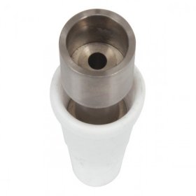 Titanium Domeless Nail - Fits 18mm or 19mm Pipes - Includes Ceramic Adapter New