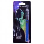 EVOD MT3 1100MAH BATTERY PACK - BLUE with CHROME FINISH New