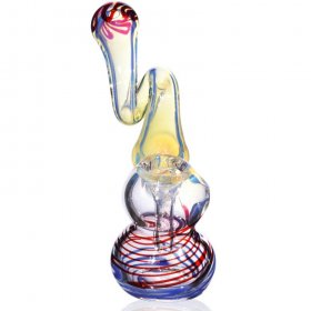 6" Twisted Neck Bubbler - Extra Heavy !!! New