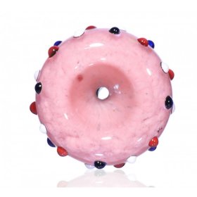 Red Velvet Donut - Dry Herb Bowl - 14mm New