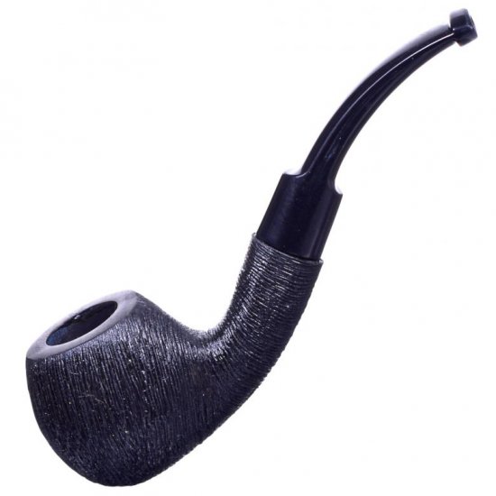 Smoke Crust - 5\" Premium Crust Pattern Wooden Pipe New