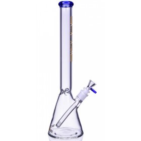 Bougie? Glass - 16" Narrow Neck Beaker Bong New