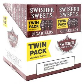 Swisher Sweets Cigarillos Regular Twin Pack