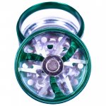 The Force - Viking Axe? - 4-Part Glass Hybrid Grinder - 63MM - Green New