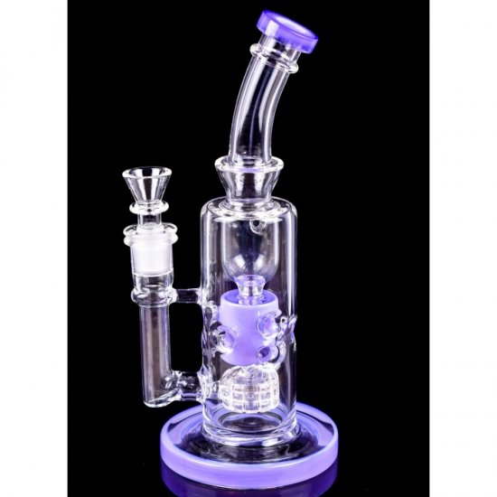 The Ripper - Fab Egg to Inline Circ Perc Matrix Perc - Slyme Purple New