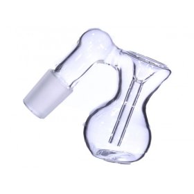 Retro Angled Ash Catcher - 19mm - Clear New