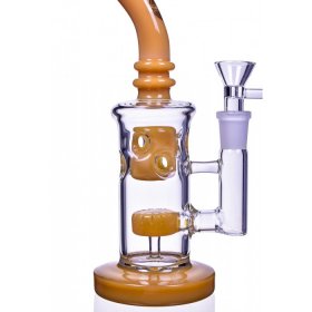 Faberge egg Dab Rig with Circ Perk Shower Head - Gold New