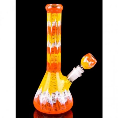 Lemon & Herb - 10" Colorful Pattern Beaker Bong New