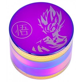 The Goku 1.0 - Four Part Grinder - 38MM - Rainbow New