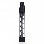 3 in One Twisty Glass Blunt with Bong Adapter Fits 10mm/14mm/18mm/19mm Bongs and Includes Extra Accessories New