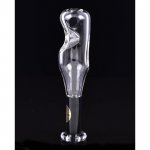 Bougie Baseball Bat Glass Hand Pipe - Home Run Hitter by Bougie Glass New