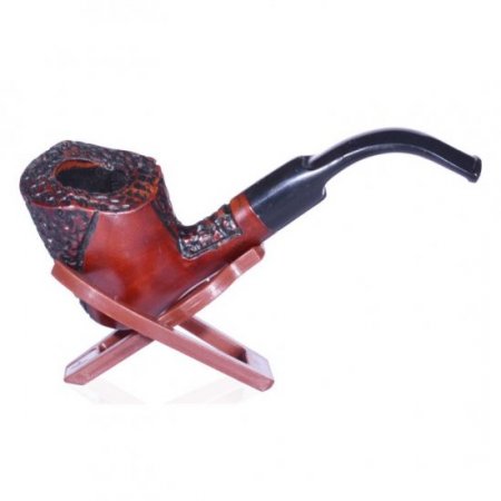 5.5" Light Cherry Wooden Pipe New