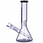 GRAV? 8" Small Simple Clear Beaker Base Smoking Bong Water Pipe New