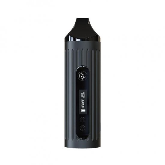 White Rhino Hylo Digital Personal Dry Herb Convection Vaporizer Kit - Black New